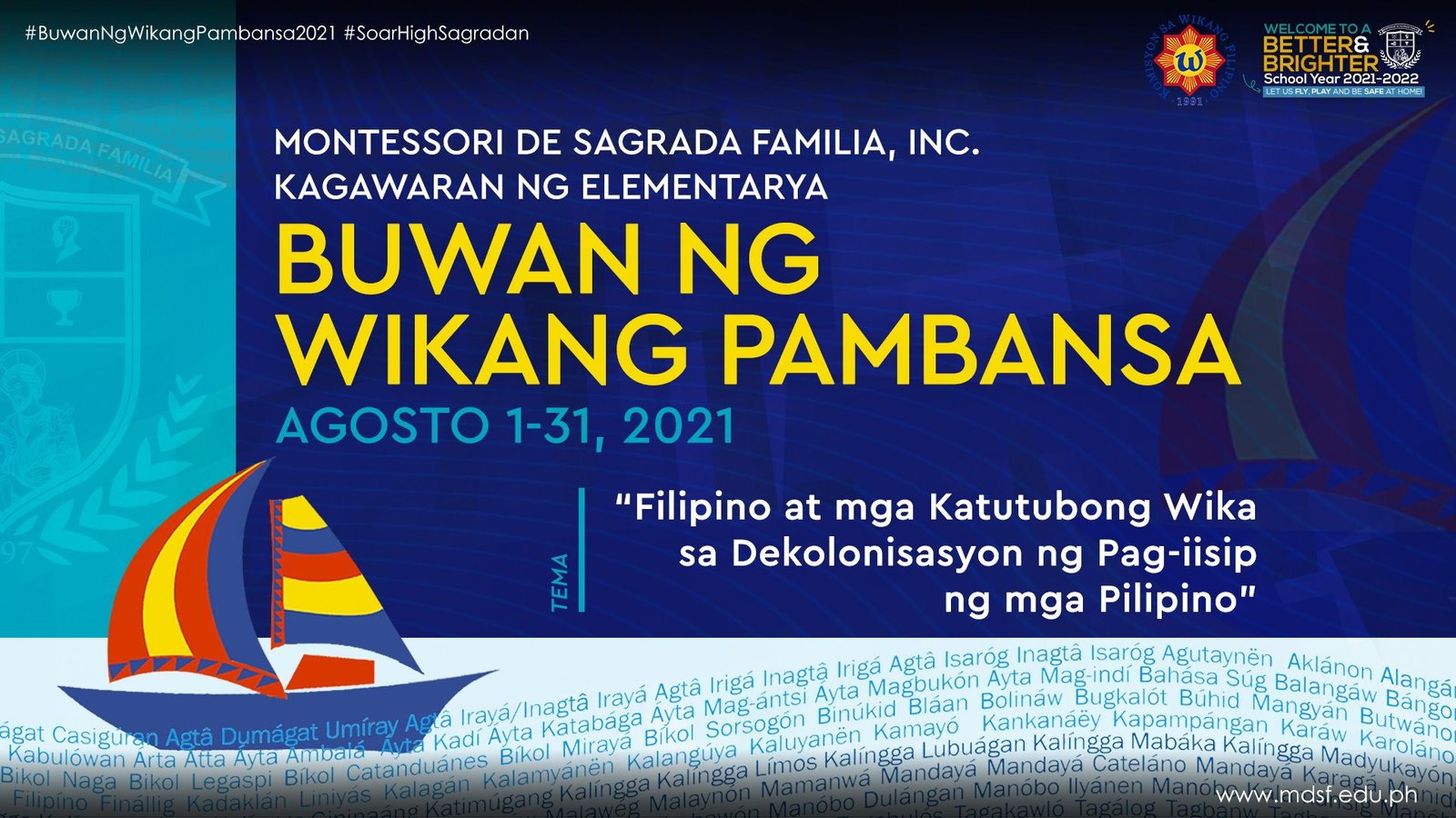 Ipagdiwang ang makulay na kontribusyon ng Filipino at mga wikang katutubo